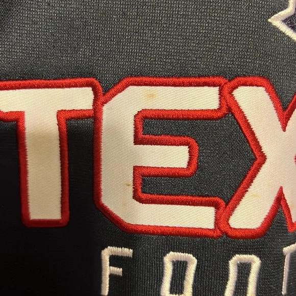 Houston Texans hoodie 100% Polyester in great shape Size XL Color Blue - Picture 8 of 9